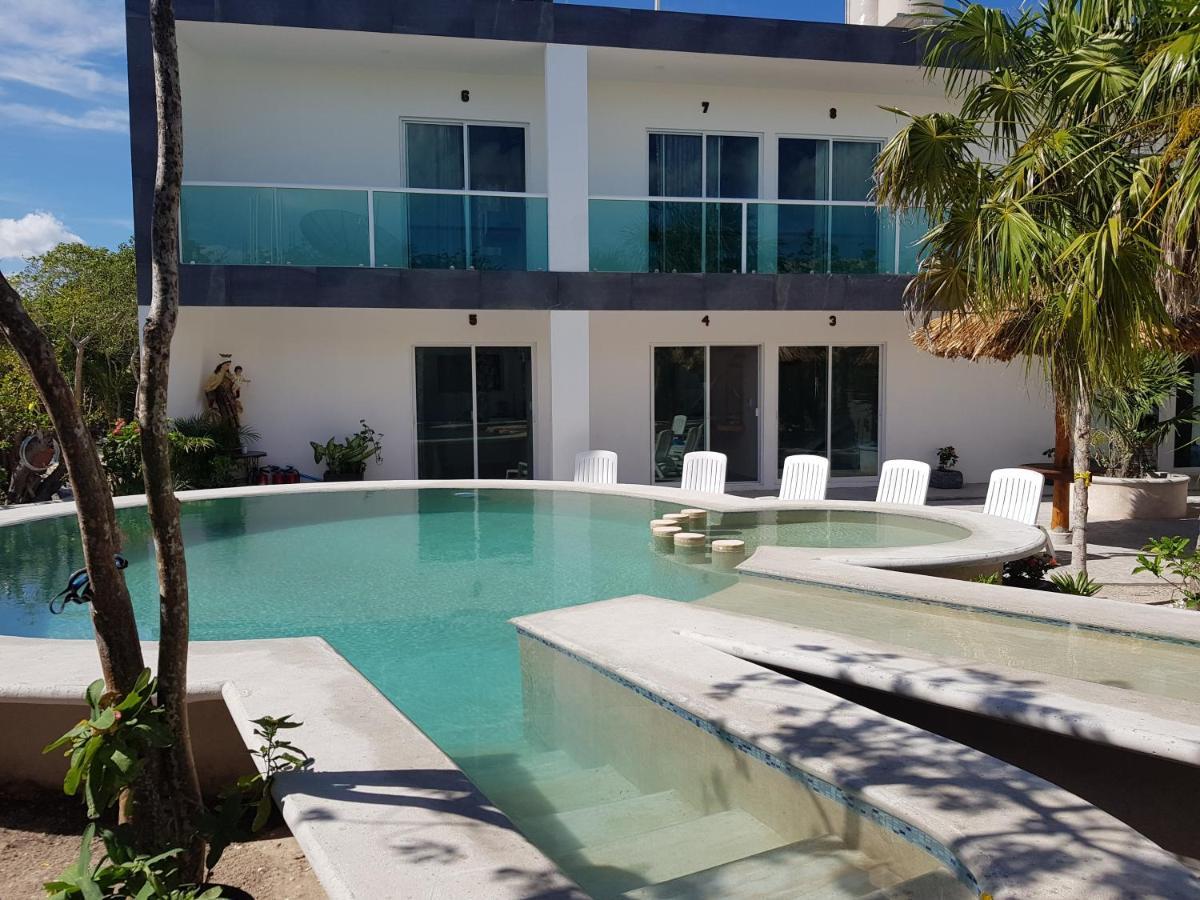 Villas Del Carmen Holbox Bagian luar foto
